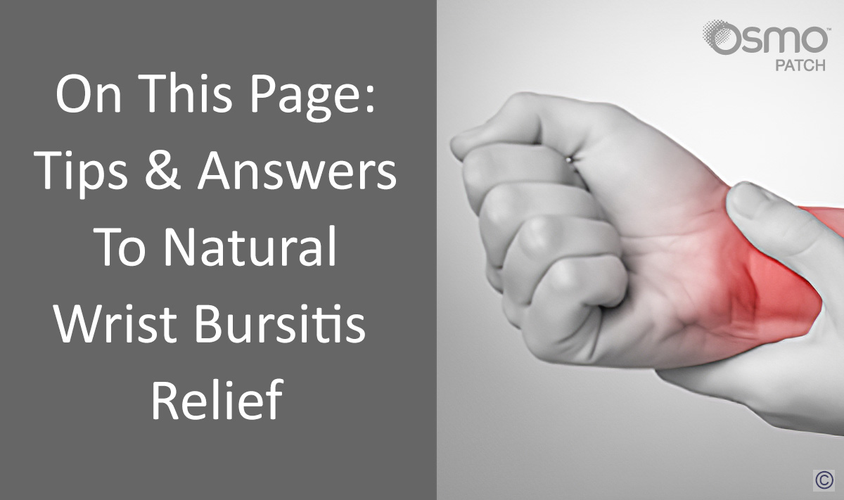 Wrist Bursitis Natural Treatment