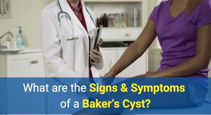 Signs & Symptoms of a Baker's Cyst by OSMO Patch