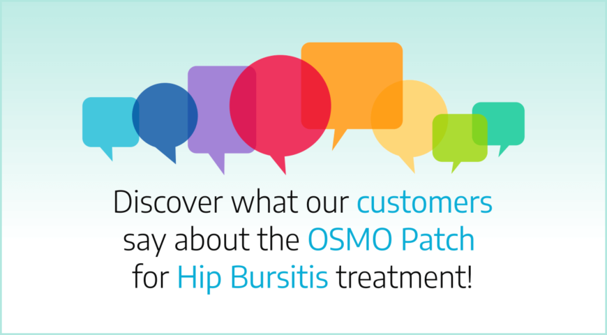 Discover what our customers say about the OSMO Patch for Elbow Bursitis treatment